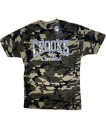 NEW Crooks And Castles, Camo 100% Cotton Unisex graphic T shirt Size M - €16,10 EUR