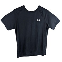 Under Armour Heat Gear Mens Loose Shirt Size Medium Black  - $33.89