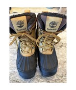 Timberland Brown Tan Black Waterproof Duck Boots Men’s Size 13 - $53.72 CAD