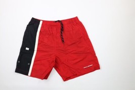 Vtg 90s Polo Sport Ralph Lauren Mens Large Spell Out Color Block Lined Shorts - £35.57 GBP