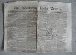 Vintage May 15 1872 Charleston Daily Courier Newspaper LOOK - £19.78 GBP