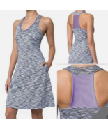 Mondetta Performance Gear MPG Ladies&#39; Travel Dress Purple/Grey Combo -Si... - $15.99