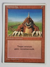 1995 BURROWING MAGIC THE GATHERING MTG CARD PLAYING ROLE PLAY VINTAGE GAME - $5.99