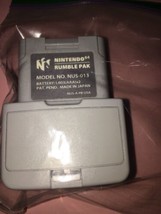 Nintendo 64 Ufficiale Rumble Confezione Originale Joystick Shaker Tremor Testato - £26.38 GBP