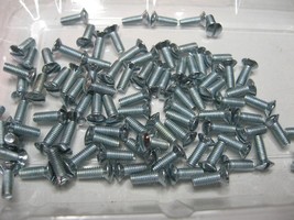 Spaenaur 382-636 M3.5 x .6 x 10mm Oval Slot Head Zinc Plated Steel - NOS... - $5.69