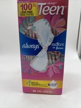Always TEEN Radiant w/ FlexFoam Unscented Size 1 20 ct - $125.90 MXN