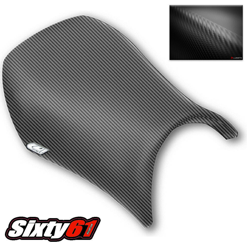 Kawasaki ZX6R Seat Cover 2005 2006 Luimoto Black Front Ninja 05 06 - $59.98