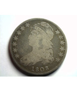 1808/7 BUST HALF DOLLAR O.101 VERY GOOD / FINE VG/F NICE ORIGINAL COIN B... - £184.61 GBP