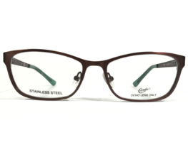 Candies Eyeglasses Frames CA0126 049 Blue Brown Cat Eye Full Rim 52-16-135 - $55.89