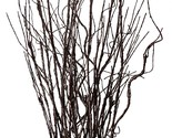 Feilix 10 Pcs. Lifelike Curly Willow Branches, 30 7 Inch Fake Bendable S... - $33.93