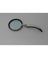 Botanica Handheld Magnifying Glass with Cream and Black Horn Handle - £31.85 GBP