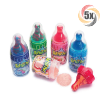 5x Bottles Baby Bottle Pop Lollipop Candy Assorted Flavors 1.1oz Free Shipping! - £14.45 GBP
