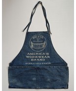 Double RL Cotton Denim Apron Free Worldwide Shipping FTP 1203 - $5,530.04 MXN
