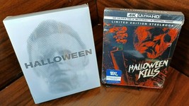 Halloween 2018 + Halloween Kills Steelbooks (4K+Blu-ray+Digital) NEW-Free S&amp;H! - £141.39 GBP