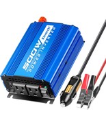This 500W Car Power Inverter Adapter Features Two Ac Outlets, A 2 Amp Usb - $71.05 CAD