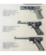 1950 Colt Semi Automatic Pistols Advertisement Vintage Guns Firearms DWV11C - €25,60 EUR