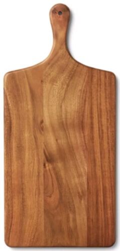 ACACIA Wood ~ Charcuterie Board ~ Serving Board ~ RECTANGULAR Board 22&quot; ... - $46.75