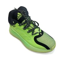 Adidas D Rose 11 Basketball Shoes Mens Size 7.5 Signal Green Black FU7405 - £49.40 GBP