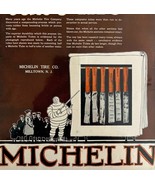Michelin Man Tires Tubes 1918 Advertisement Automobilia Transportation A... - €34,72 EUR