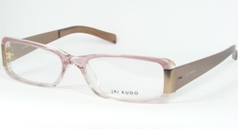 Jai Kudo AA1670 P04 Transparent Violet / Bronzant Lunettes 52-16-135mm - $66.78