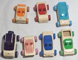 Lot Of 7 2009 Automoblox Designed By Calello Wooden Cars T9 X9X M9 C9 (x... - £29.75 GBP