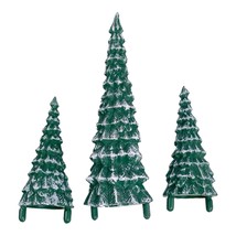 Mr. Christmas Victorian Holiday Skaters Lot Of 3 Trees - Replacement Parts 1995 - $6.85