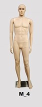 Male Full Body Mannequin Torso Dress Form (M_4) - $178.99