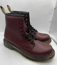 Dr Martens 1460 Cherry Red Smooth Leather Boots Unisex Men’s 4/Women’s 5 - $100.00