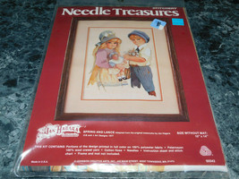 Needle Treasures Stitchery Spring and Lance 10x14 Crewel Kit - £12.54 GBP