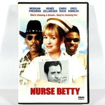 Nurse Betty (DVD, 2000, Widescreen)   Renee Zelleger  Morgan Freeman - $5.88