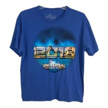 Universal Studios Womens Shirt Size Large Blue 2018 Orlando Resort T Shirt  - $18.54