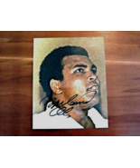 MUHAMMAD ALI CASSIUS CLAY BOXING HOF SIGNED AUTO VINTAGE COLOR PHOTO JSA... - €601,97 EUR