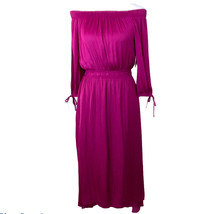 INC International Concepts Off The-Shoulder High Low Dress Small Womens Pink - £20.85 GBP