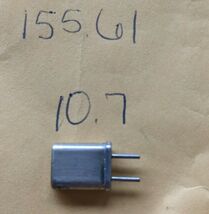Vintage Scanner Radio Crystal - 155.610 MHz / 10.7 iF / HC-25/U  - €8,49 EUR