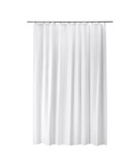 WHITE BJARSEN IKEA MODERN DESIGN SHOWER BATHROOM CURTAIN  180X200CM - $43.45 CAD