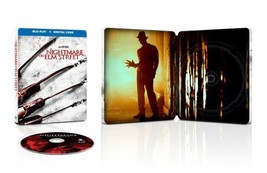 Nightmare On Elm Street Blu Ray Digital Steelbook New! Freddy Krueger, Halloween - £25.31 GBP