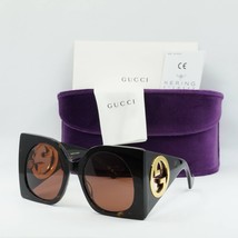 GUCCI GG1254S 002 Dark Havana/Brown 55-22-140 Sunglasses New Authentic - £290.73 GBP