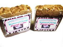 Coffee Soap, Homemade Exfoliating And skin Loving Bath Soap Bar - $8.21 CAD