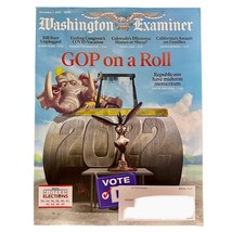Washington Examiner Magazine November 1 2022 GOP on a Roll Midterm Momentum - £3.90 GBP