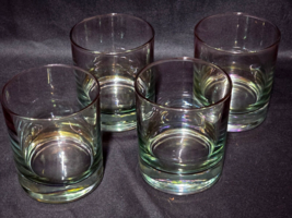 Vintage Toscany* RAINBOW OPTIC Old Fashioned Glass - Set Of 4 - READ DES... - $699.22 MXN