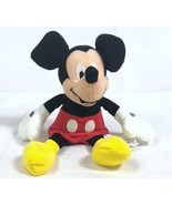 Disney Store Classic MICKEY MOUSE 8&quot; Beanbag Plush 2001 EUC - $8.81