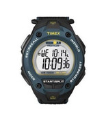 Timex Ironman Classic 30 43mm Black Resin Case,  Black/Blue Nylon Watch - £43.41 GBP