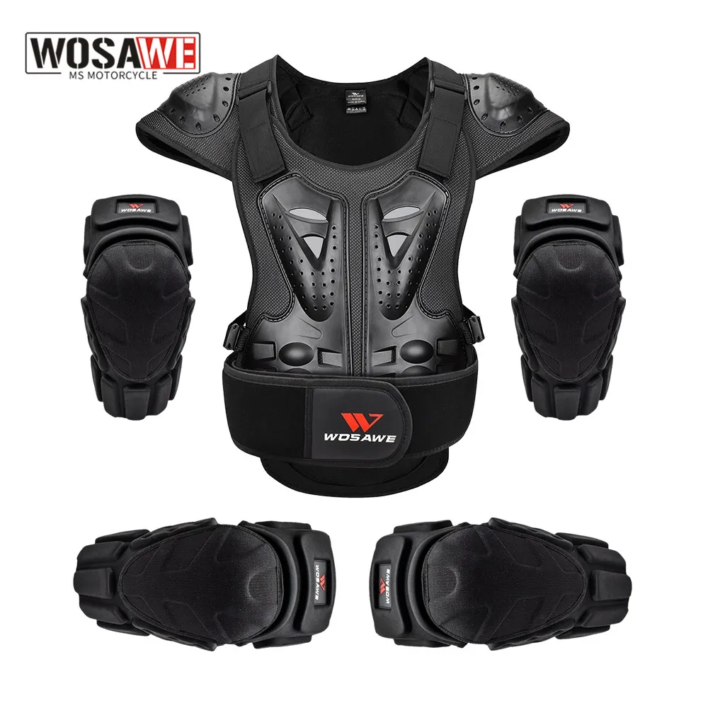 WOSAWE Motorcycle Jacket Motocross Body Armor Protective Gears Jackets Protector - £39.48 GBP+