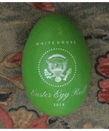 TRUMP GREEN EGG WHITE HOUSE EASTER 2018 PRESIDENT DONALD MAGA GOP REPUBL... - €14,66 EUR