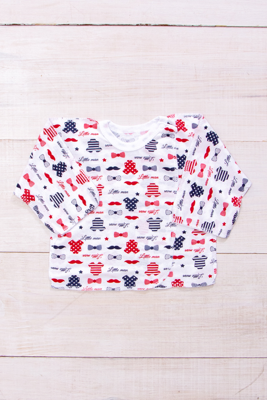 Shirts (infant unisex), Any season,  Nosi svoe 9686-002 (little-man-bilyj) - $11.05