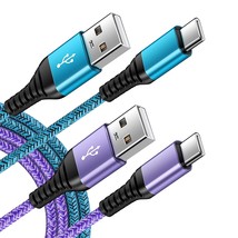 C Charger Cord Fast Charging Usb Type C Cable Android Charger Cables 6 - £11.78 GBP