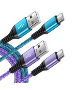 C Charger Cord Fast Charging Usb Type C Cable Android Charger Cables 6 - £11.74 GBP
