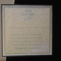 barbie doll certificate of authenticity 40th Anniversary 1999 Mattel paper  - £0.00 GBP