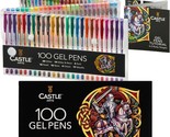 100 Gel Pens For Adult Coloring Set | Drawing, Scrapbooks, Journals | Am... - £33.77 GBP