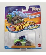 Hot Wheels RacerVerse 2024 Trolls Branch Car 1:64 Die-Cast Character Veh... - $20.88 CAD